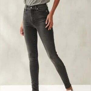 Lucky Brand Uni Fit High Rise Skinny Jean Global Grey/Black -3 NWOT 27, 28, 29